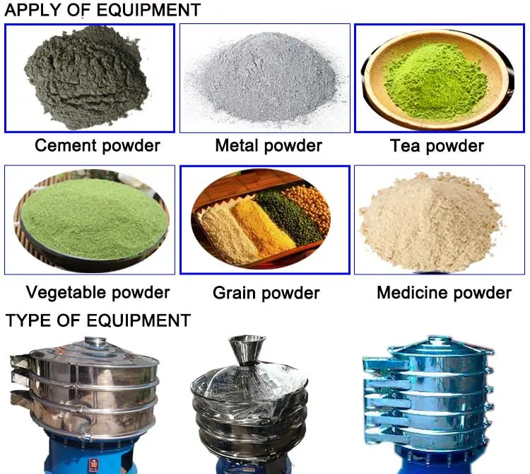 High Quality Corn Sifting Machine Vibrating Shaker Stainless Steel Vibrate Screen Classifier