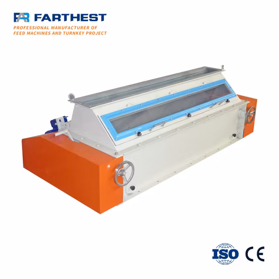 Desmenuzadora de dos rodillos para alimentación de pollitas