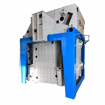 Máquina clasificadora y limpiadora de semillas químicas para alimentos con área de tamizado efectiva grande