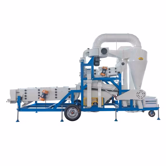 Máquina de cribado de limpieza de tamizado vibratorio de frijoles de grano de semilla